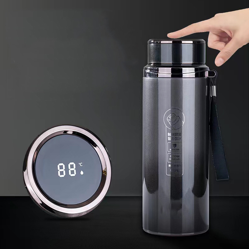 便攜保溫杯智能顯溫