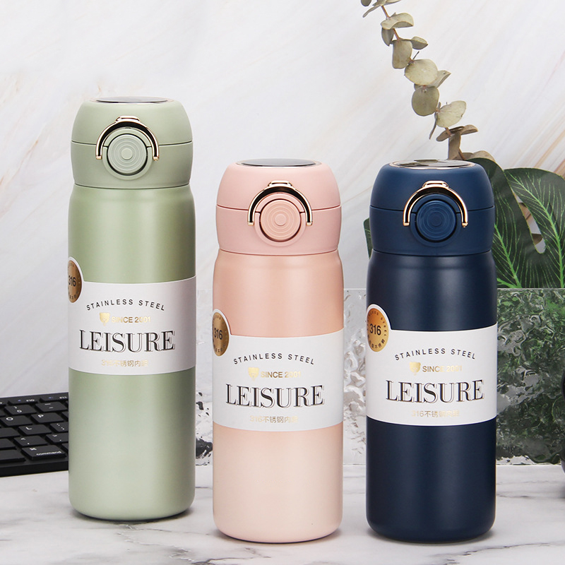 保溫杯智能溫度顯示杯控溫男女士創意網紅杯316